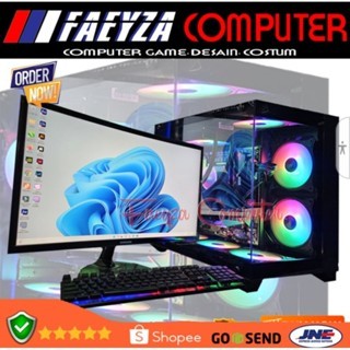 PC Gaming Lengkap Core I5 12400F | RTX 5060 8GB | NVME 256GB | RAM 16GB DDR4 | Monitor SAMSUNG 24"