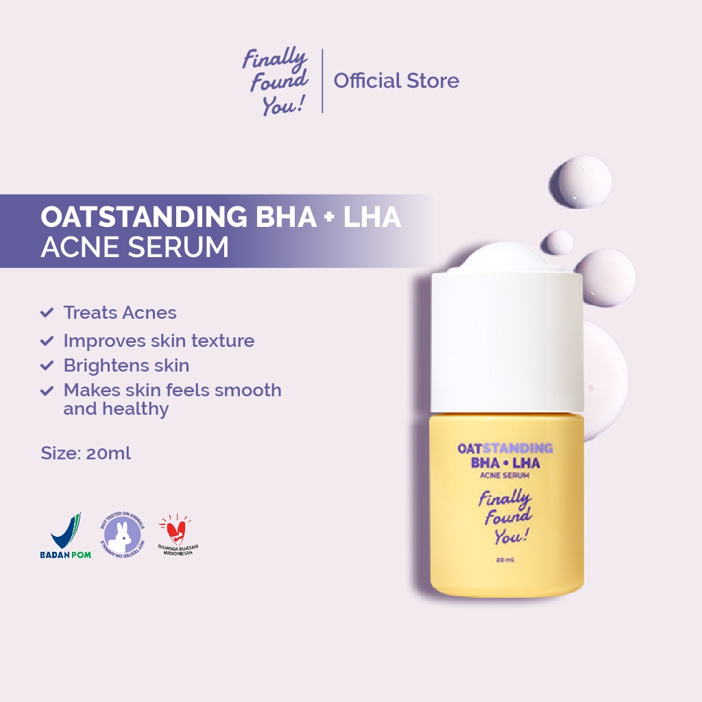 Jual Finally Found You! OATSTANDING BHA + LHA Acne Serum - Serum untuk ...