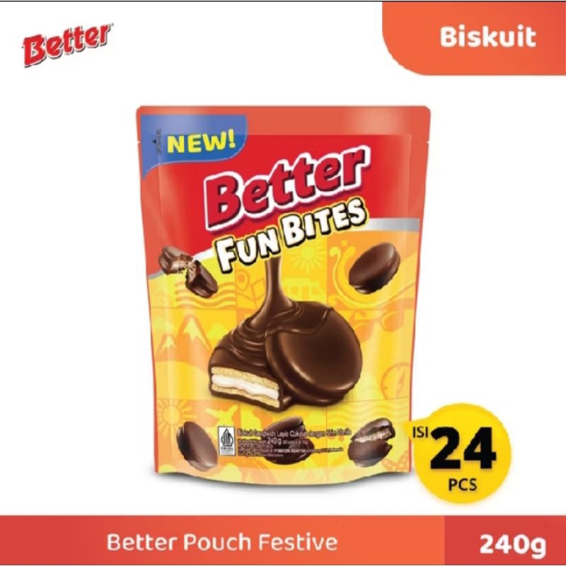 Jual Better Fun Bites Pouch Isi 24 Pcs | Shopee Indonesia