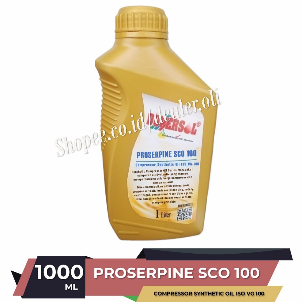 Jual Oli Kompresor Sintetis DUPERSOL PREOSERPINE SCO 100 ISO VG 100 ...