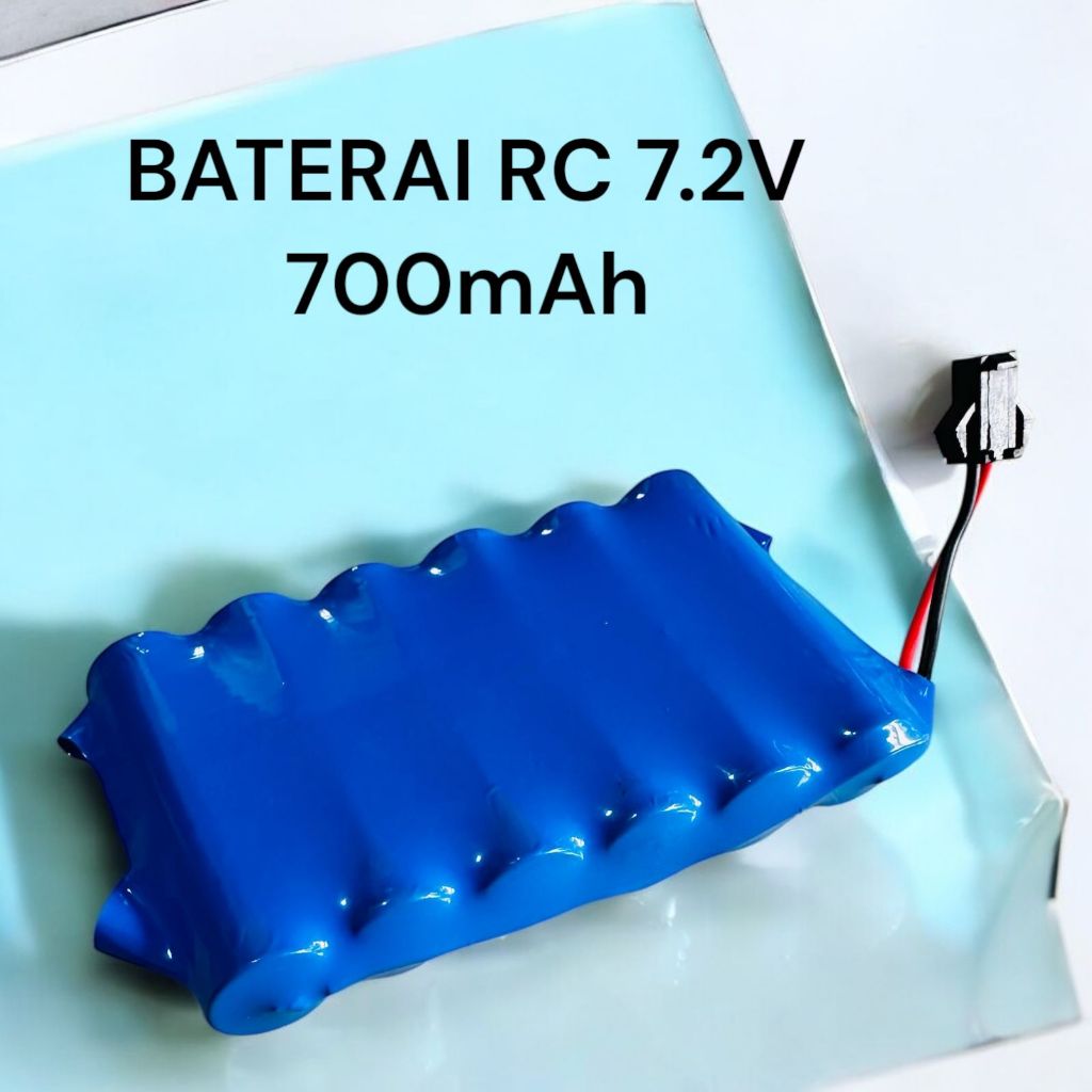 Jual BATERAI BATRE MOBIL REMOTE CONTROL NI-CD 7,2V 7.2 V BATRE RAKIT ...