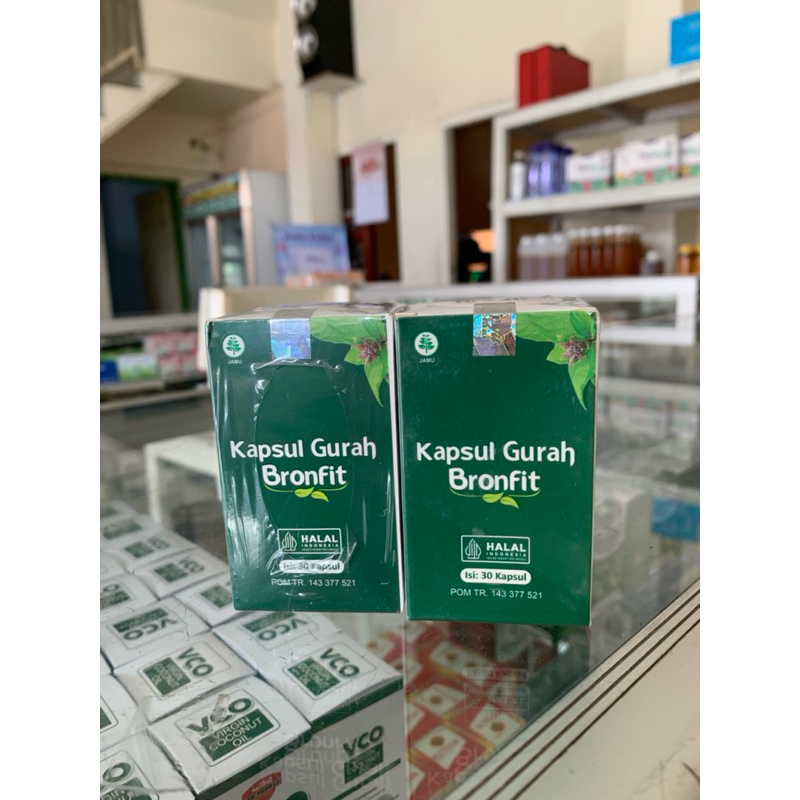 Jual Kapsul Gurah Naturafit Bronfit 30 kapsul - Obat herbal asma batuk ...