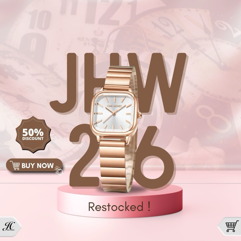 Jual JAM TANGAN WANITA JHW - 26 JIMSHONEY BANJARMASIN | Shopee Indonesia