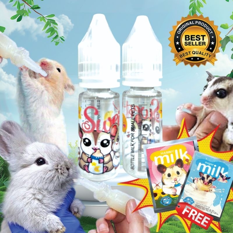 Jual BOTOL SWEET - BOTOL SUSU SUGAR GLIDER GRATIS SUSU Tempat Minum Dot ...