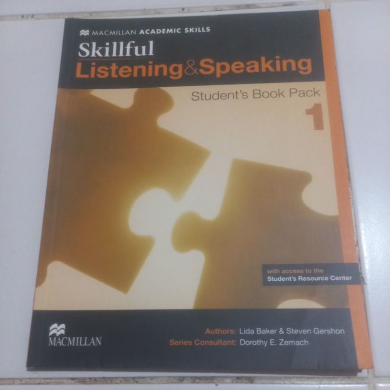 Jual SKILLFULL LISTENING & SPEAKING STUDENT BOOK PACK 1 | Shopee Indonesia