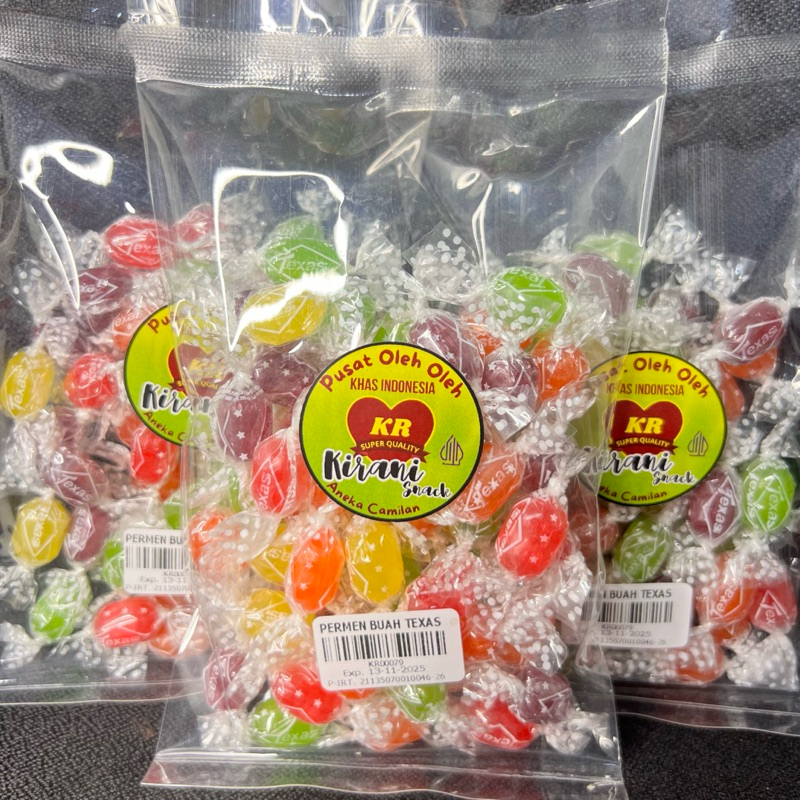 Jual Permen Buah Texas Rasa Buah Buahan Segar | Shopee Indonesia