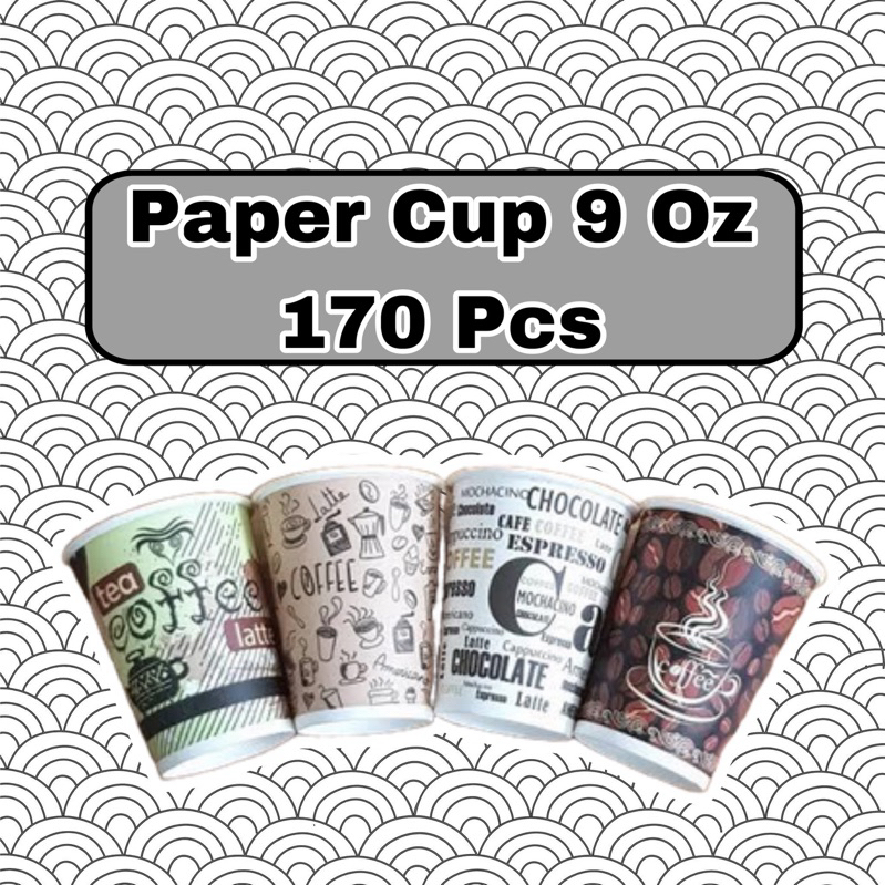 Jual Paper Cup. Uk 9 Oz|Gelas Minuman|Gelas Kertas|Gelas Cup| | Shopee ...