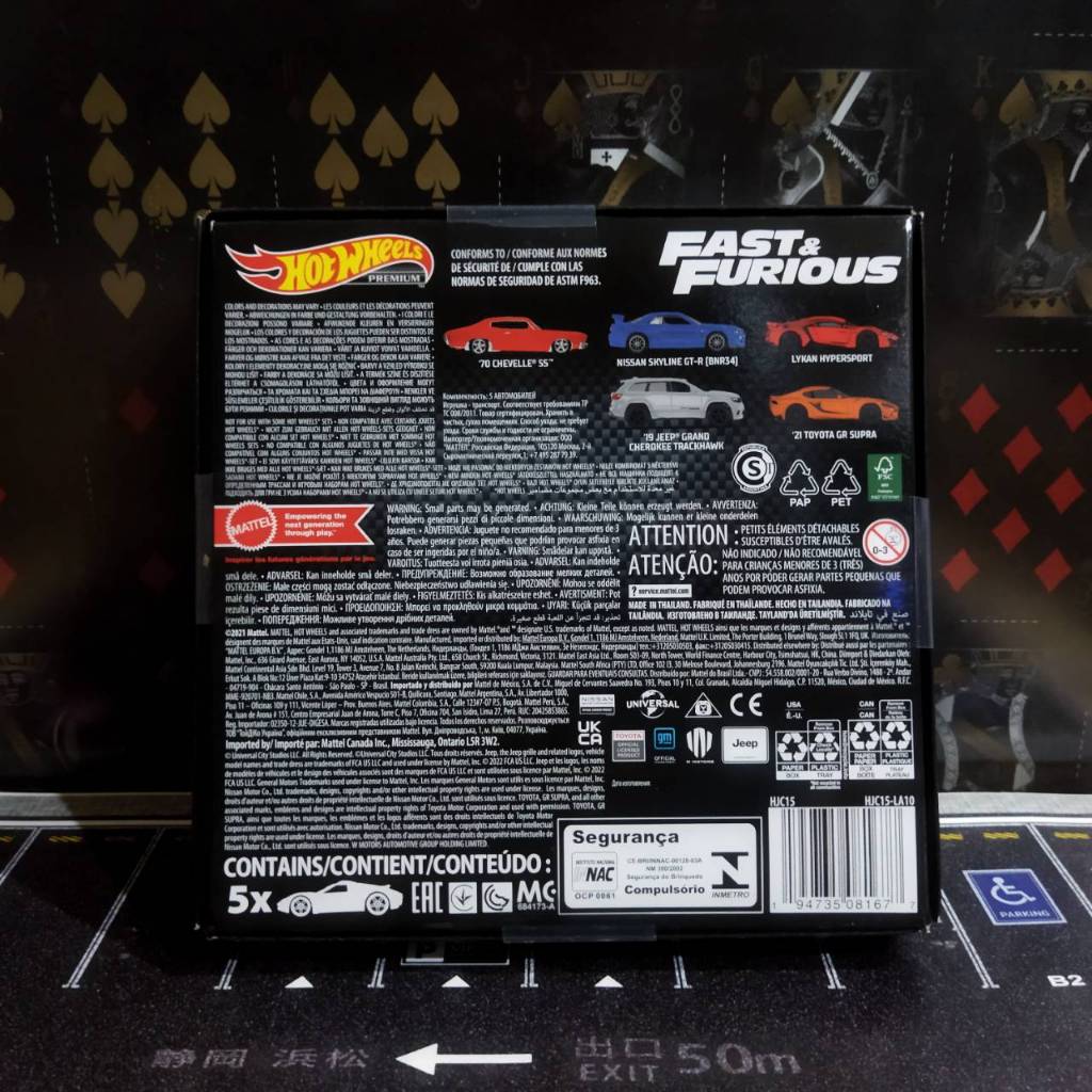 Jual Fast and Furious Set 5 Premium Car - Isi R34 dan lain-lain ...