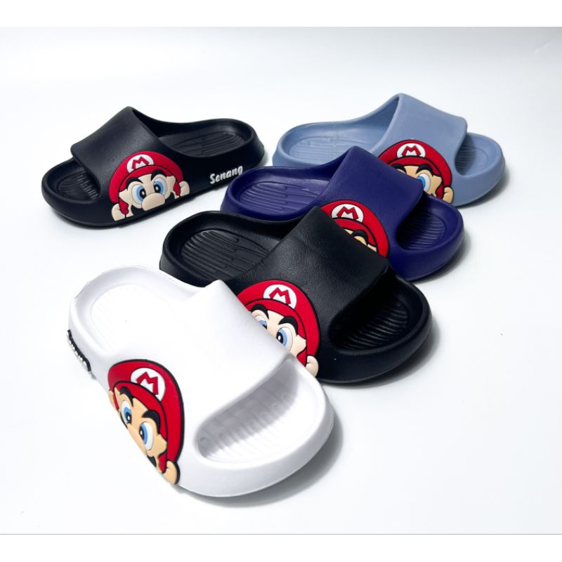 Jual GUNDAM-selop sandal Mario Bros - Cloos 2318D / sandal karakter ...