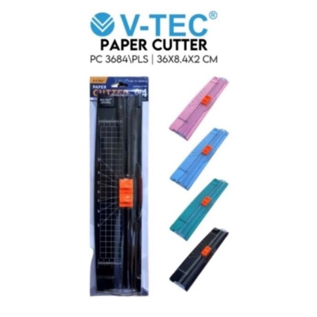 Jual V-TEC PAPER CUTTER PC 3684 A4 | Shopee Indonesia