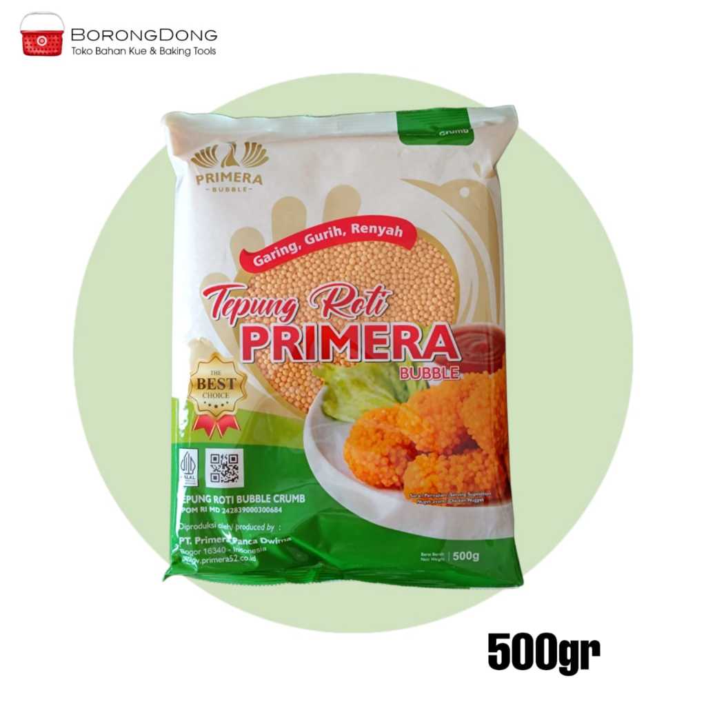 Jual Primera Bubble Crumb / Tepung Panir 500 Gr | Shopee Indonesia