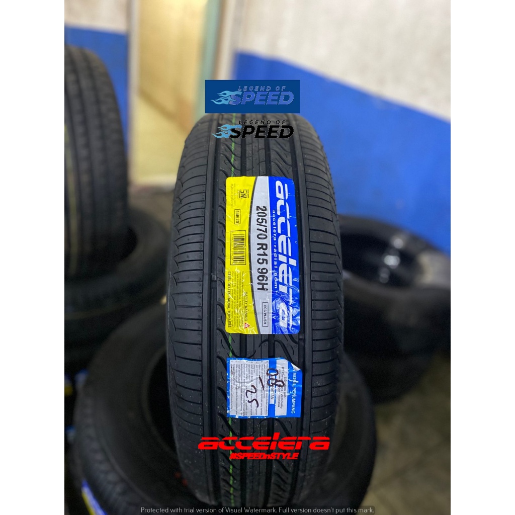 Jual BAN MOBIL MEREK ACCELERA ECO PLUSH 205 70 R15 MURAH AWET DAN ...
