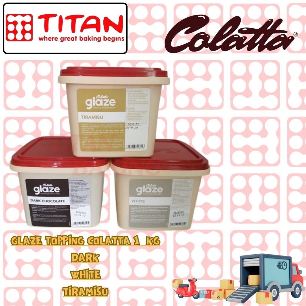 Jual GLAZE TOPPING COLATTA ALL VARIANT 1 KG | Shopee Indonesia