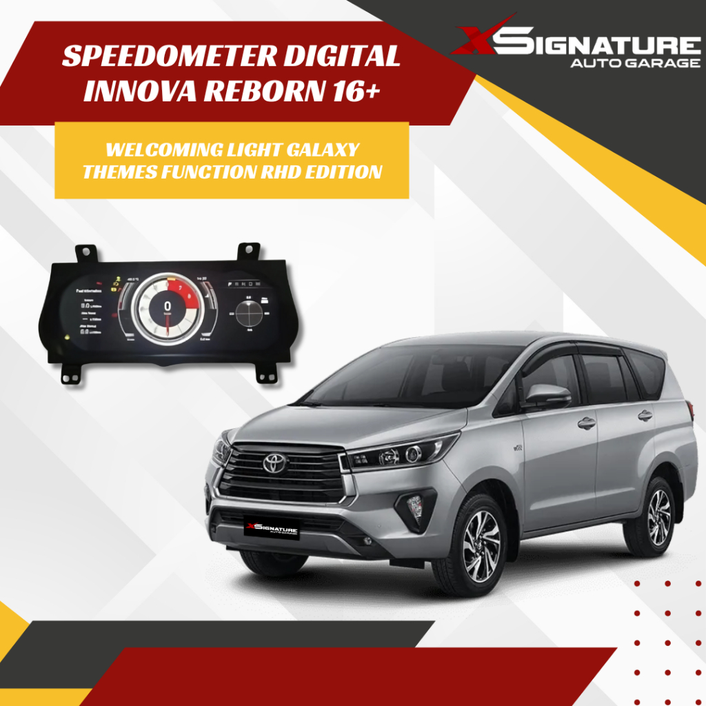 Jual SPEEDOMETER DIGITAL CLUSTER 3MD SERIES UNTUK INNOVA REBORN VRZ SRZ ...