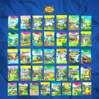 BUKU ORIGINAL BUKU ANAK ANAK / BUKU CERITA / BUKU 36 JUDUL / BUKU BERGAMBAR / BUKU DONGENG / BUKU CERITA HEWAN