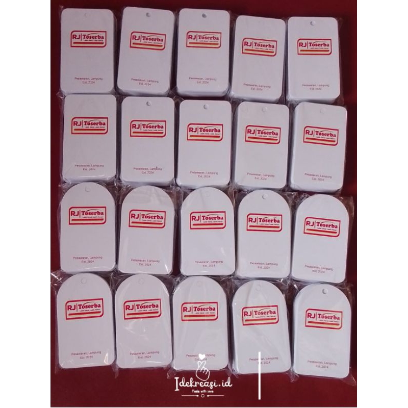 Jual Label / Hang Tag / Hangtag Produk (Bisa Custom) | Shopee Indonesia