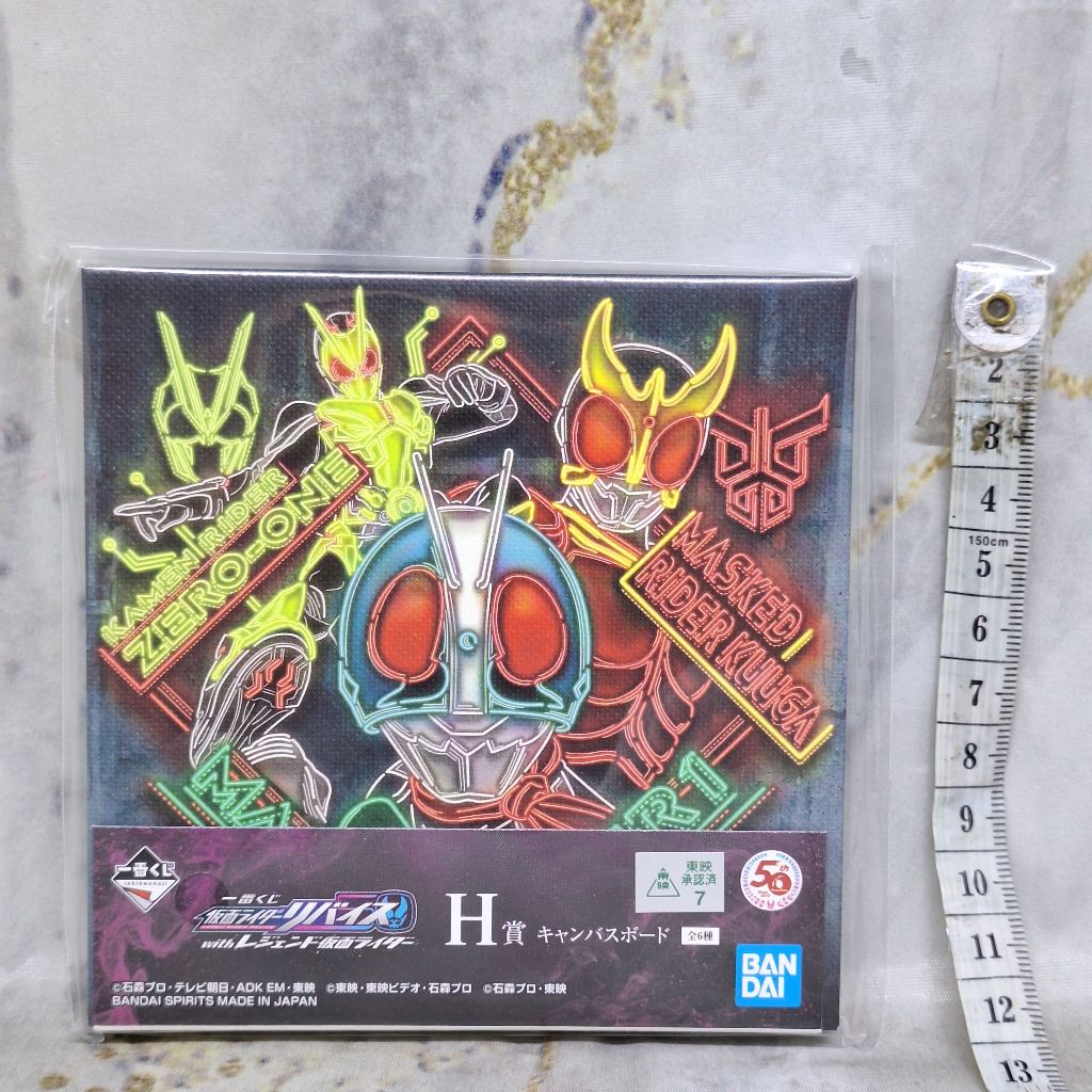 Jual Kamen Rider Kuuga Zero One Canvas Board Shikishi Ichiban Kuji H ...