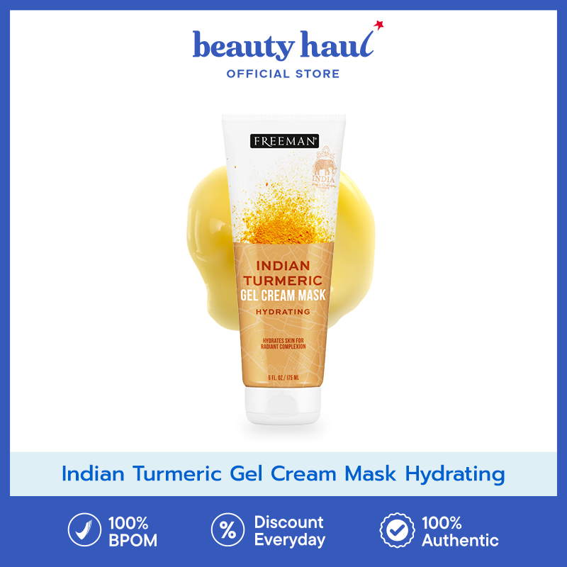 Jual FREEMAN Indian Turmeric Gel Cream Mask | Shopee Indonesia