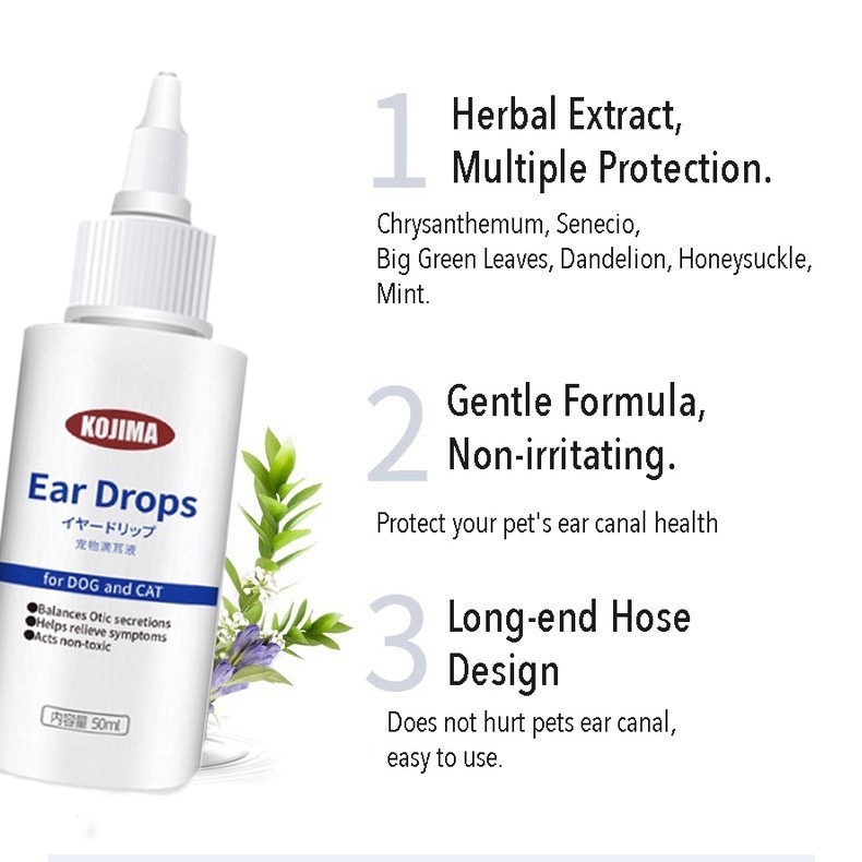 Jual JAPAN Kojima Pet Audicure Ear Drops 50ml Pembersih Telinga Anjing ...