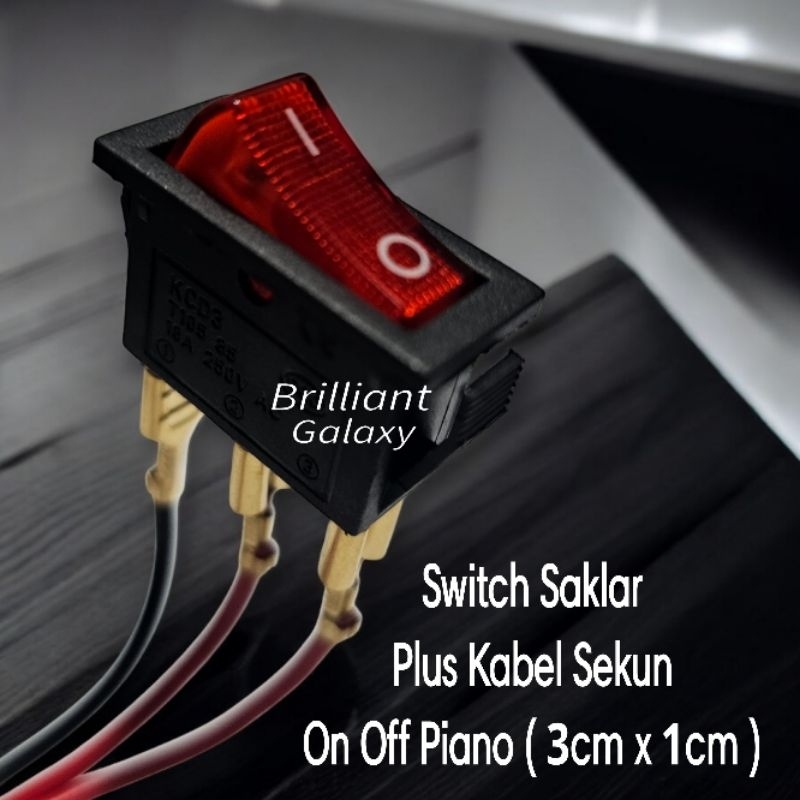 Jual Switch Saklar On Off Piano Kecil - Bisa Dipakai Mobil Dan Motor ...