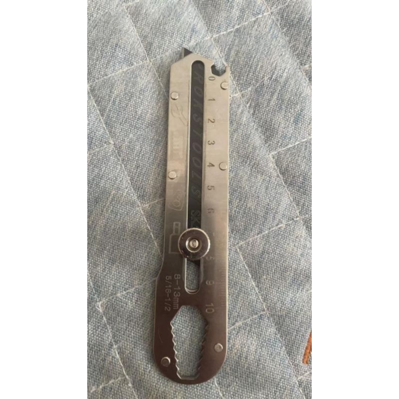 Jual PISAU CUTTER BAJA PEMOTONG MULTIFUNGSI ANTI KARAT 9IN1 | Shopee ...