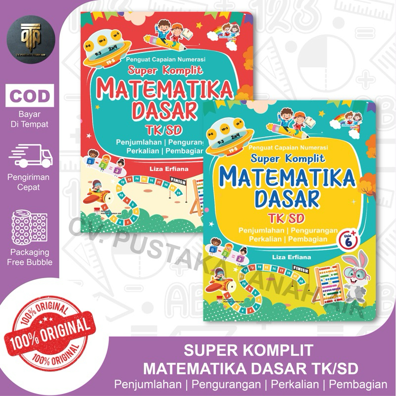 Jual Buku Super Komplit Matematika Dasar TK/sd | Shopee Indonesia