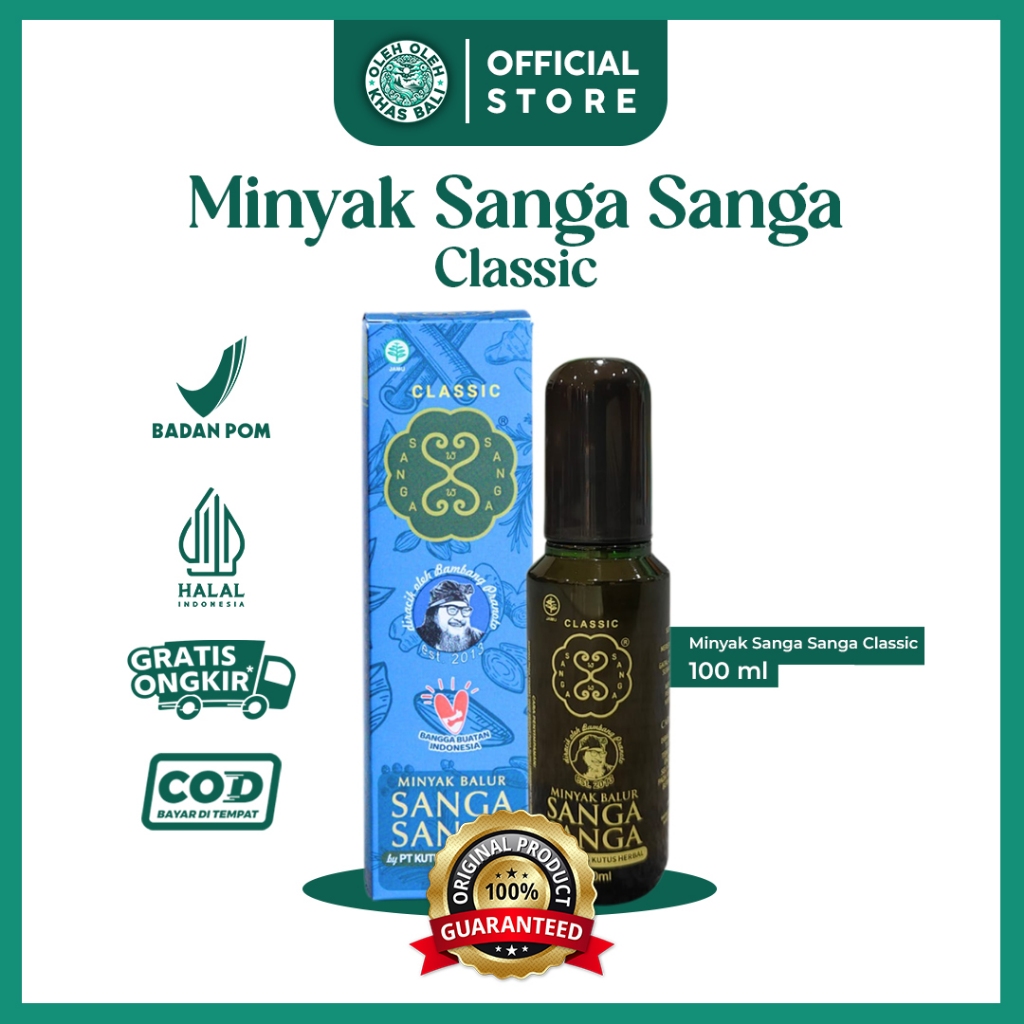 Jual Minyak Sanga Sanga Classic 100 ML | Shopee Indonesia
