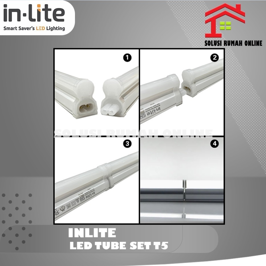 Jual INLITE Lampu TL LED T5 Tube Batten INT5003 TL5 Etalase Neon In ...