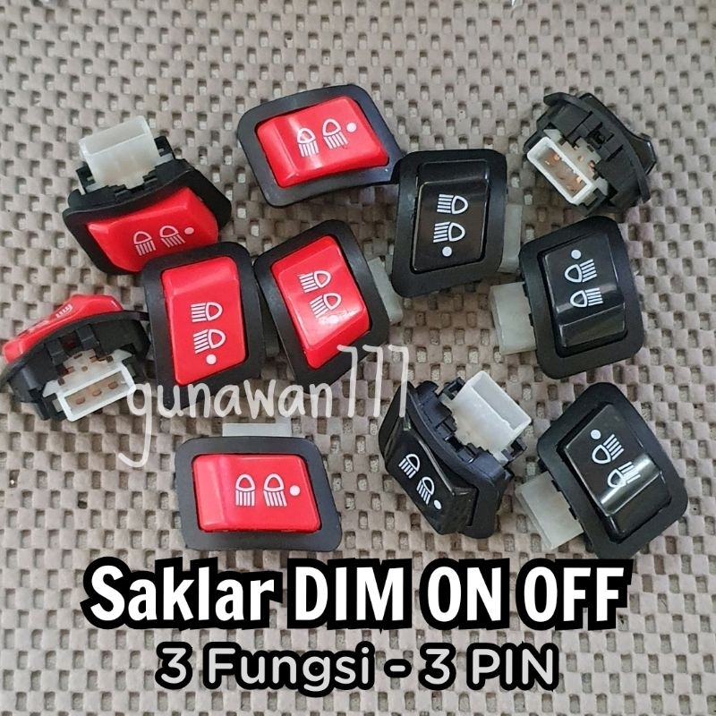 Jual Saklar Tombol DIM ON OFF KUALITAS ORIGINAL HONDA | Shopee Indonesia