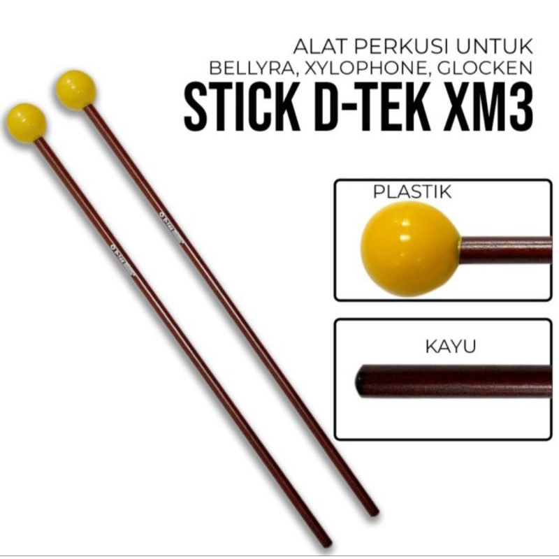 Jual Stick Bellyra Xylophone Stick Gloken Spiel D-Tek XM3 | Shopee ...