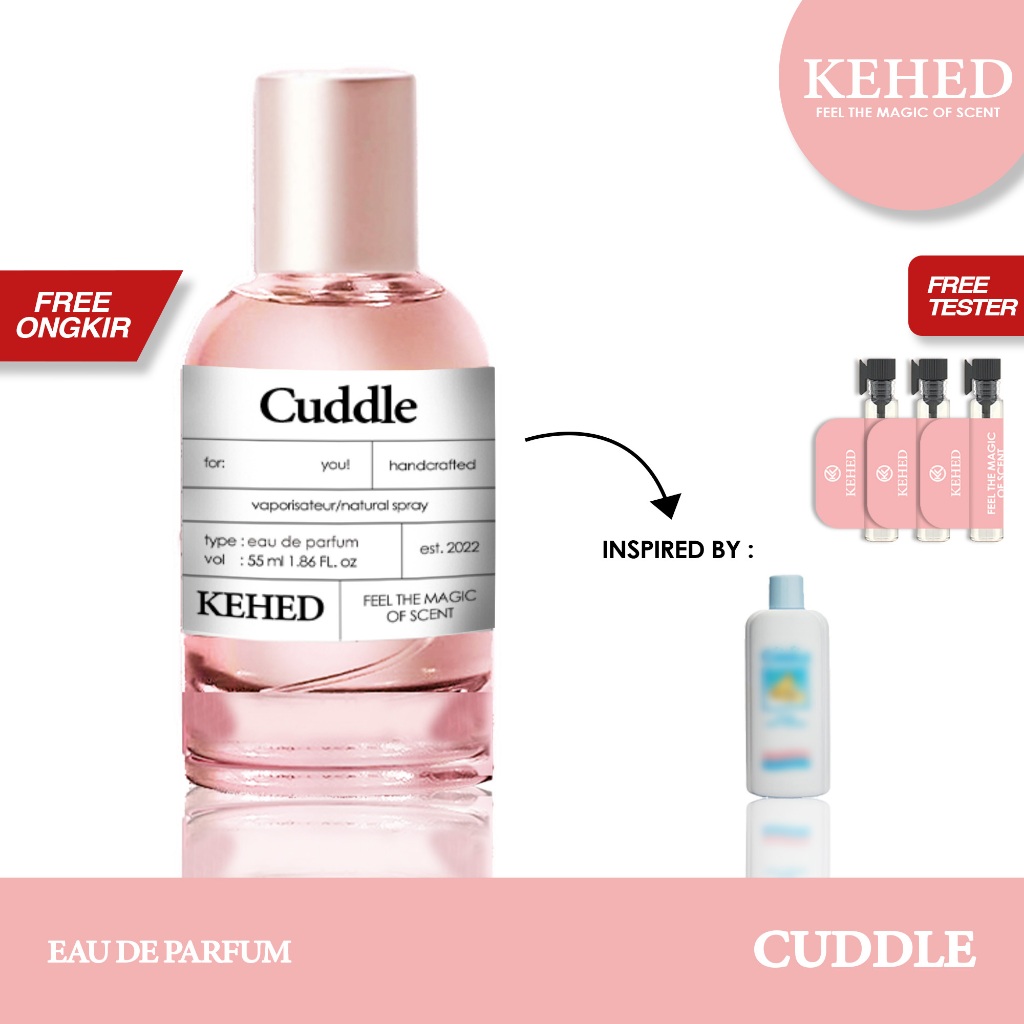 Jual Parfum Wanita Pria KEHED Tahan Lama Aroma Bayi Lembut Manis ...