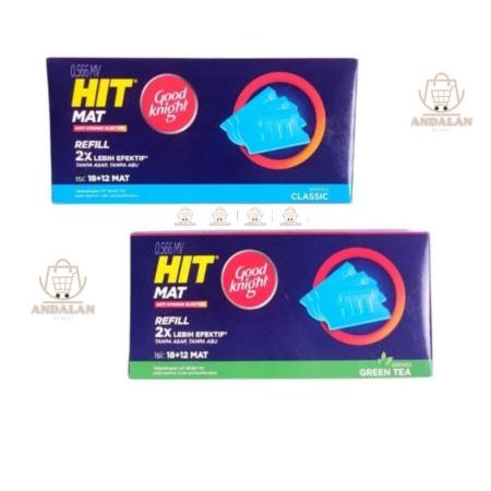 Jual HIT MAT ANTI NYAMUK 18 + 12 REFILL ALAT ELECTRIC OBAT SERANGGA ...