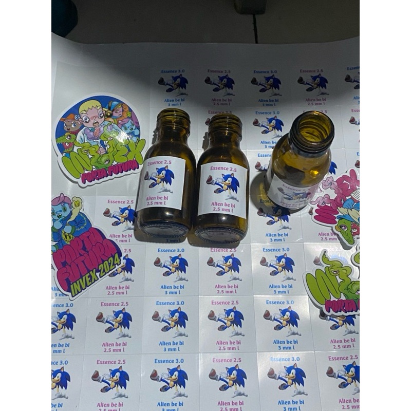 Jual Sticker/Label botol essence 2.5 mm l | Shopee Indonesia