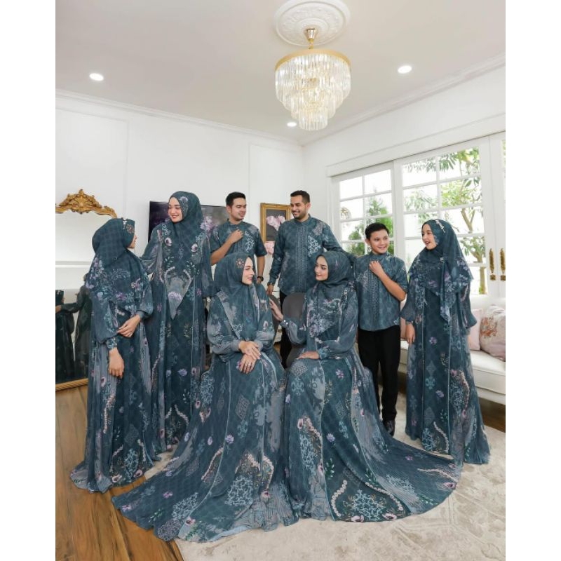 Jual HAMEERA RAYYA SERIES by Eldeena Syari Set Sarimbit Set Family ...