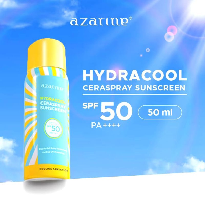 Jual [WarungA3] Azarine Hydracool Ceraspray Sunspray SPF 50 PA ...