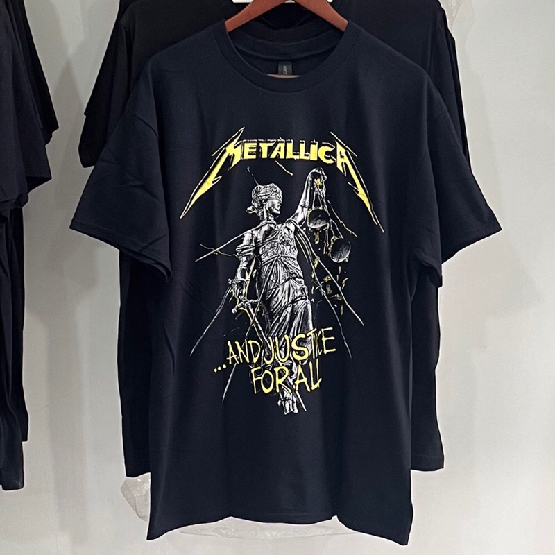 Jual KAOS BAND OFFICIAL METALLICA - AND JUSTICE FOR ALL TRACKS ...