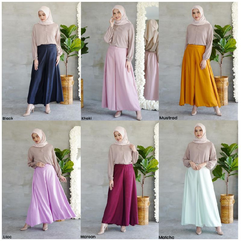 Jual CELANA KULOT PALAZZO – NYAMAN, ELEGAN, DAN MODEST UNTUK SEGALA ...