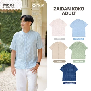 Mooi Atasan Pria Kemeja Pria Raya Collection Zaidan Koko