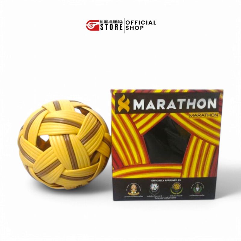 Jual MARATHON Bola Takraw Marathon MT201 Original | Shopee Indonesia