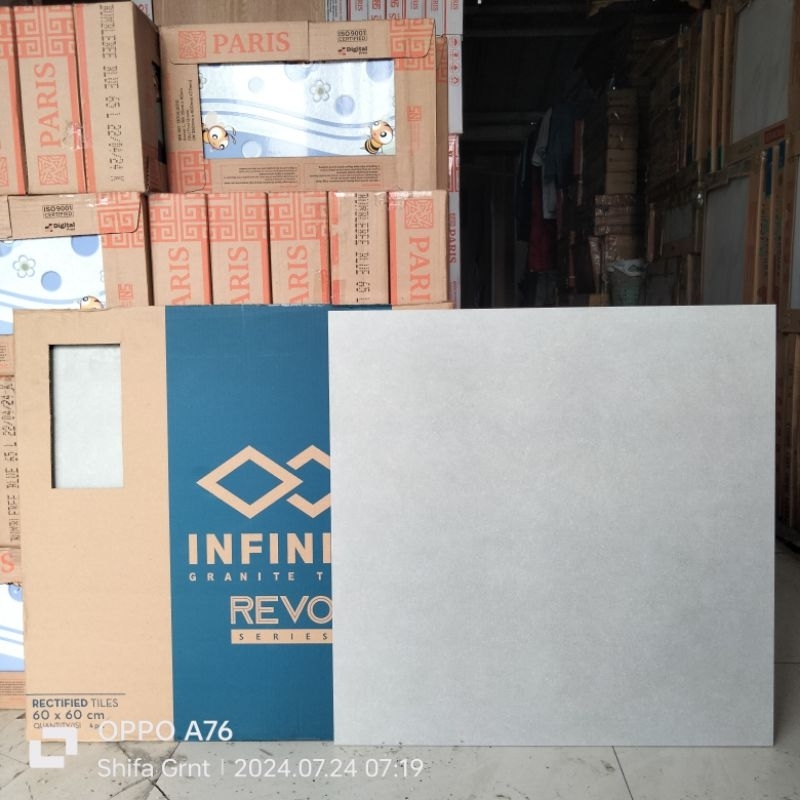 Jual Granit lantai 60x60. Reggio Grey/infinity | Shopee Indonesia