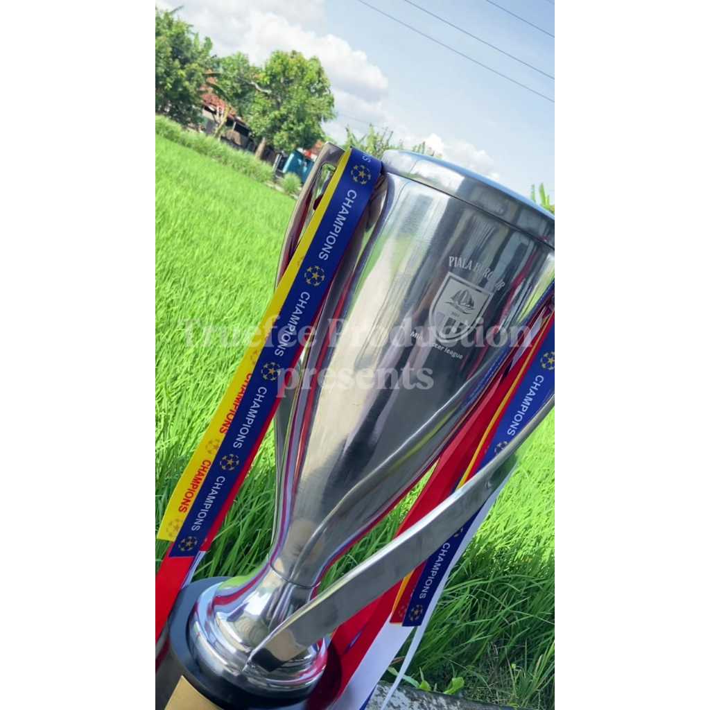 Jual PIALA LOGAM ALUMUNIUM CAWAN 2023-A SIZE XXL CHAMPIONS CUP TROPHY ...