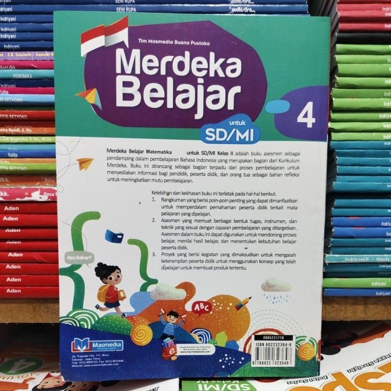 Jual Merdeka belajar matematika kelas 4 jilid 1 kurikulum merdeka ...