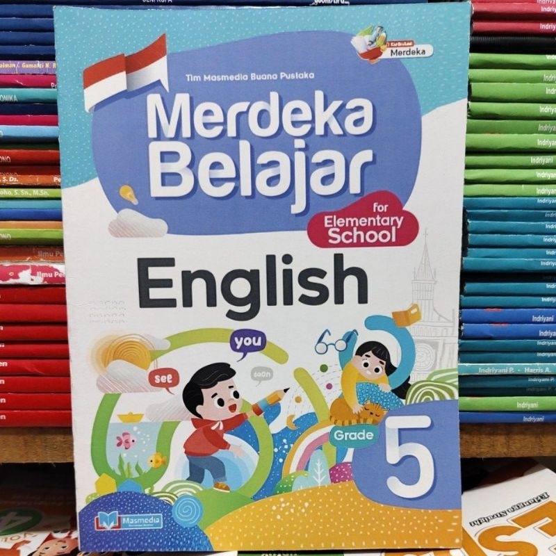 Jual Merdeka Belajar English Kelas 5 Sd Kurikulum Merdeka Shopee