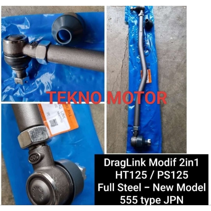 Jual DRAG LINK ASSY FULL BESI 2 IN 1 555 JAPAN BUKA TIE ROD END CANTER ...