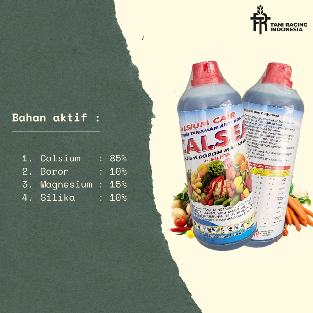 Jual Nutrisi Calsea 1Liter Kalsium Boron Magnesium dan Silica anti ...