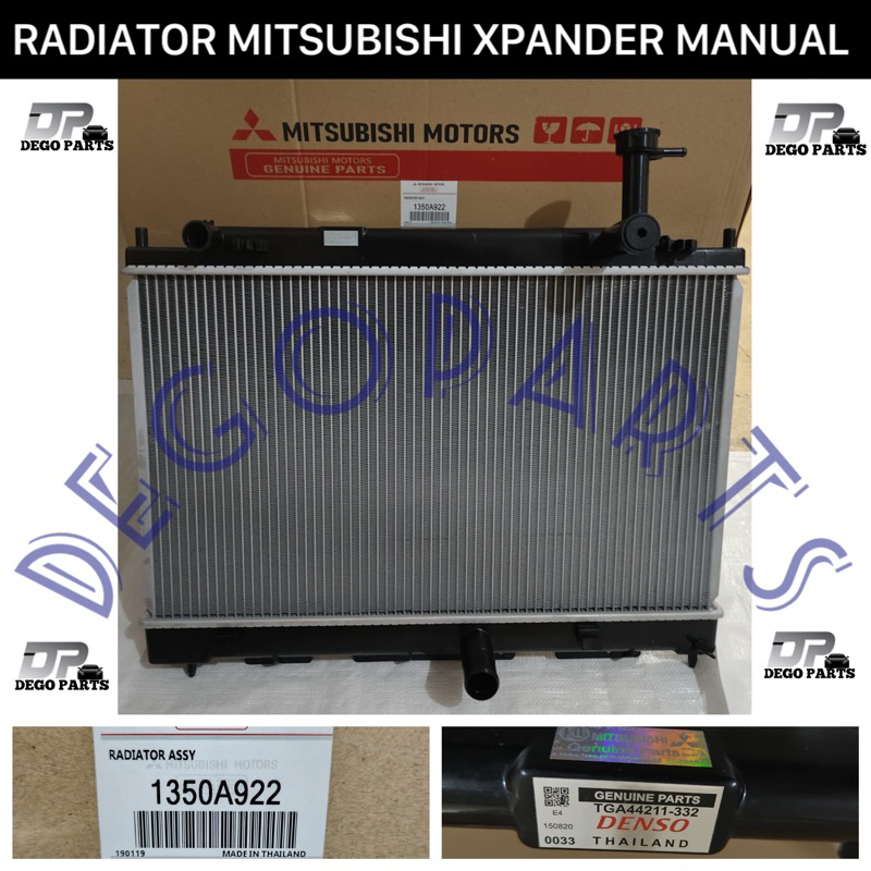 Jual RADIATOR ASSY XPANDER MANUAL ASLI ORIGINAL DENSO THAILAND | Shopee ...