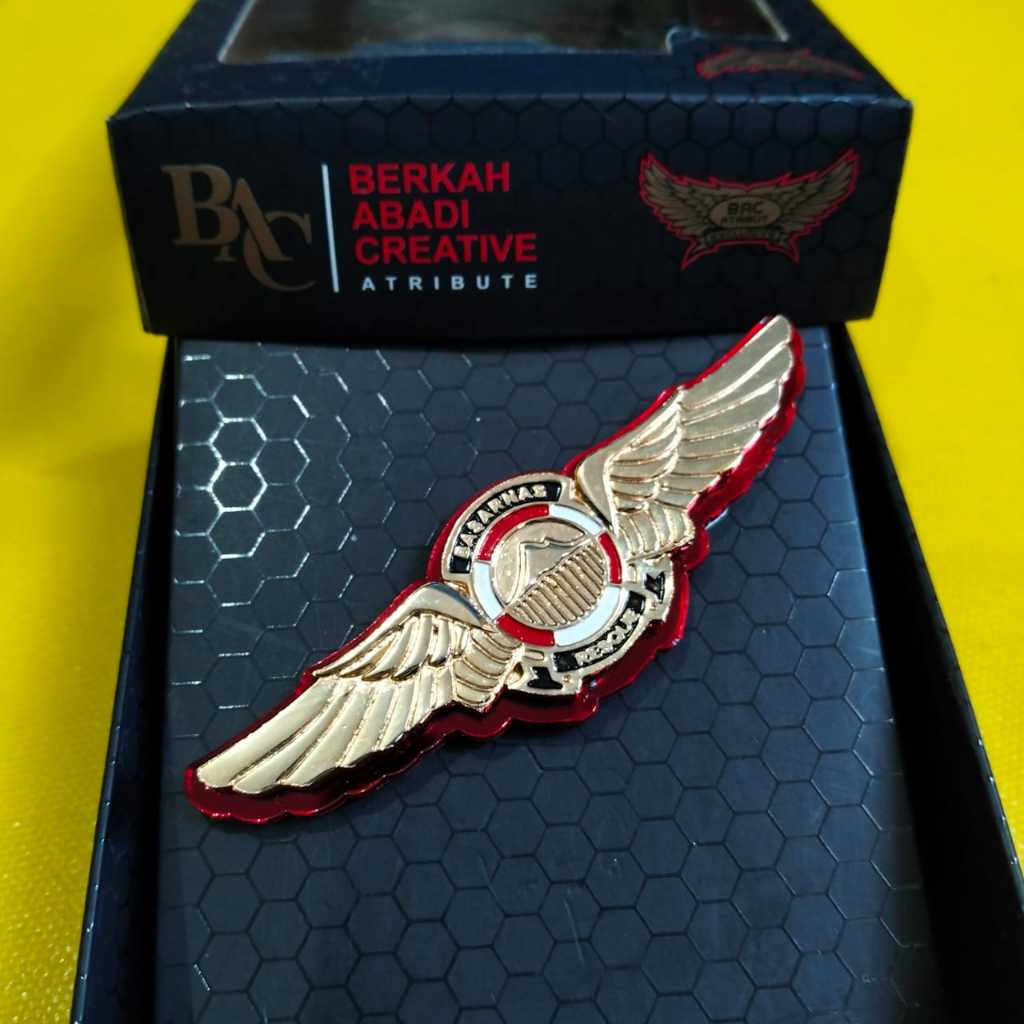 Jual PIN/WING BASARNAS AKRILIK EXCLUSIVE | Shopee Indonesia