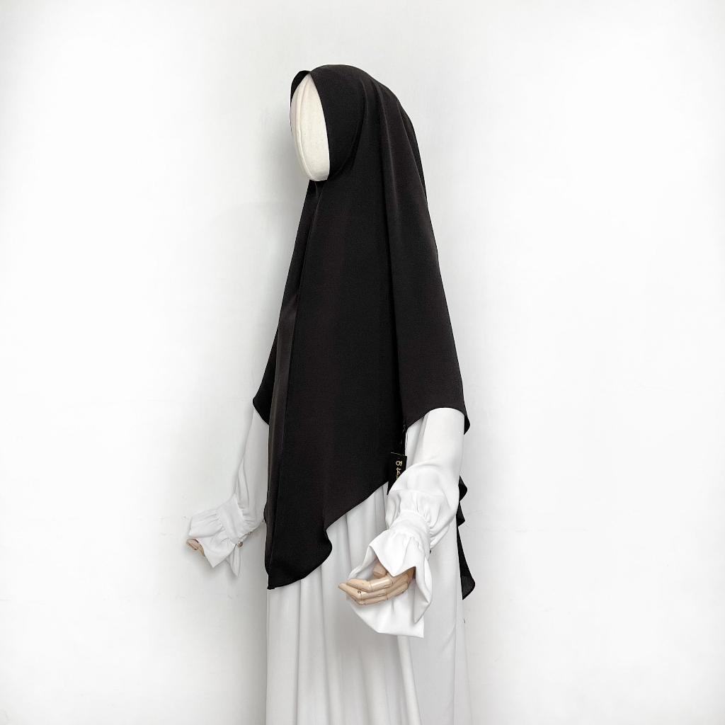 Tsurayya Khimar Jema Nonped Bahan Mazen Anti UV By Sultan Free Cadar Tali
