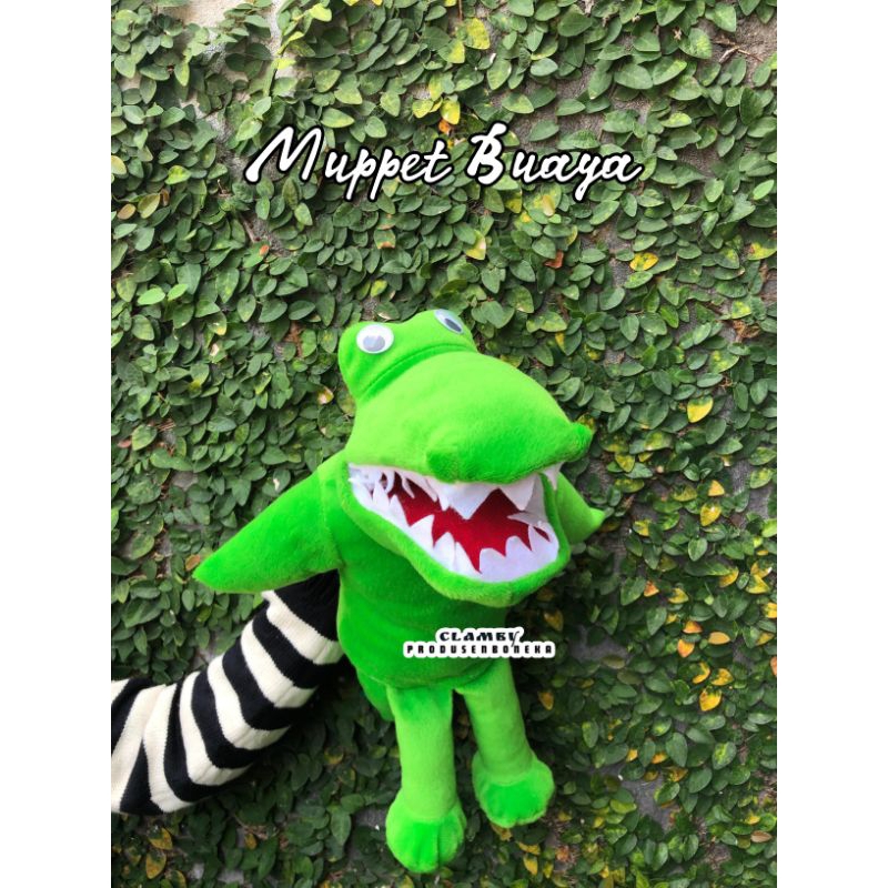 Jual Boneka Muppet Dongeng Sura Baya I Boneka Hiu | Boneka Buaya I Hand ...