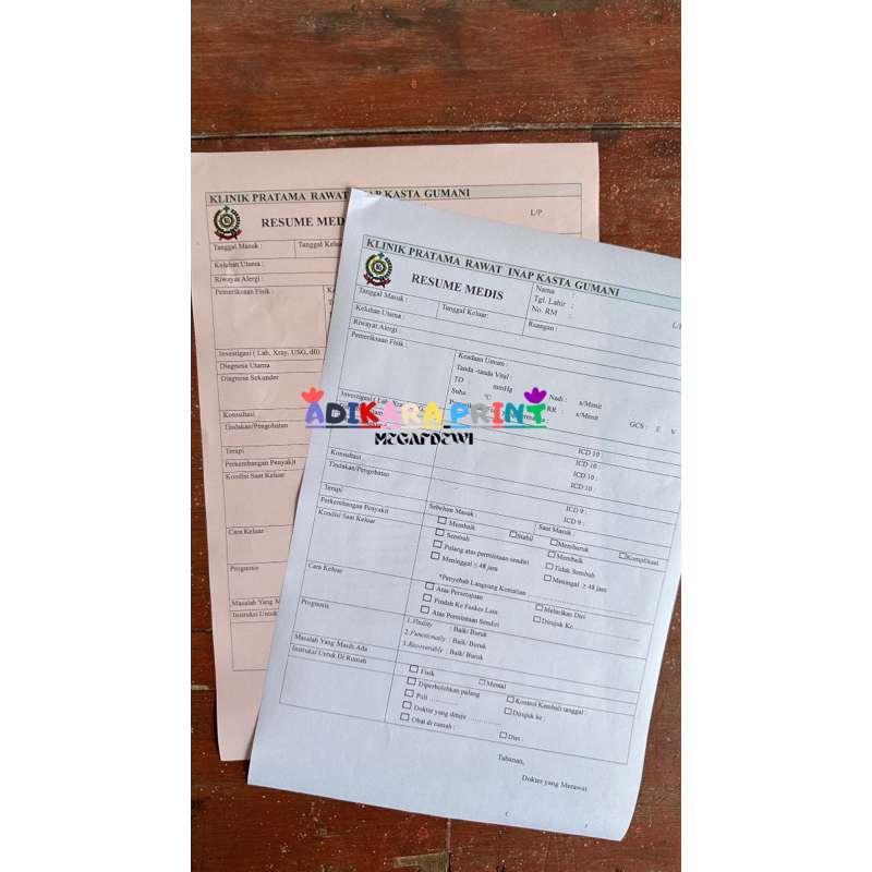 Jual CETAK BLANGKO NCR 2ply / 3ply / 4 ply COPY RANGKAP CUSTOM | Shopee ...